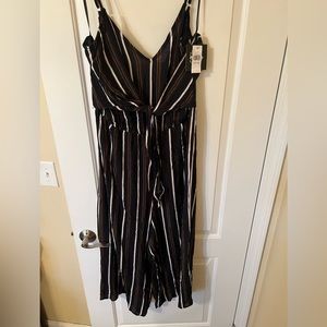 By&By Xxl Striped Romper NWT